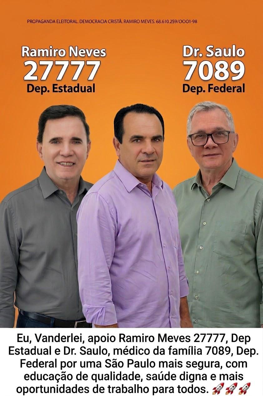 Ramiro Meves, liderança parceira e Dr. Saulo